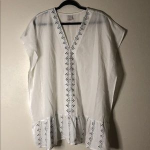 White Swim Cover-Up